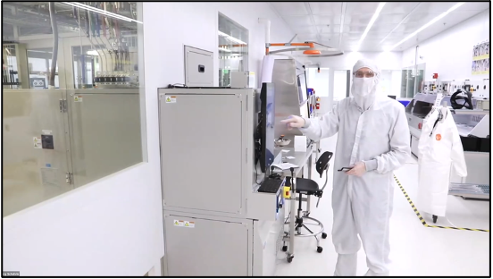 Jorg Scholvin, assistant director for user services at Fab.nano, leads a virtual tour through MIT.nano's cleanroom.