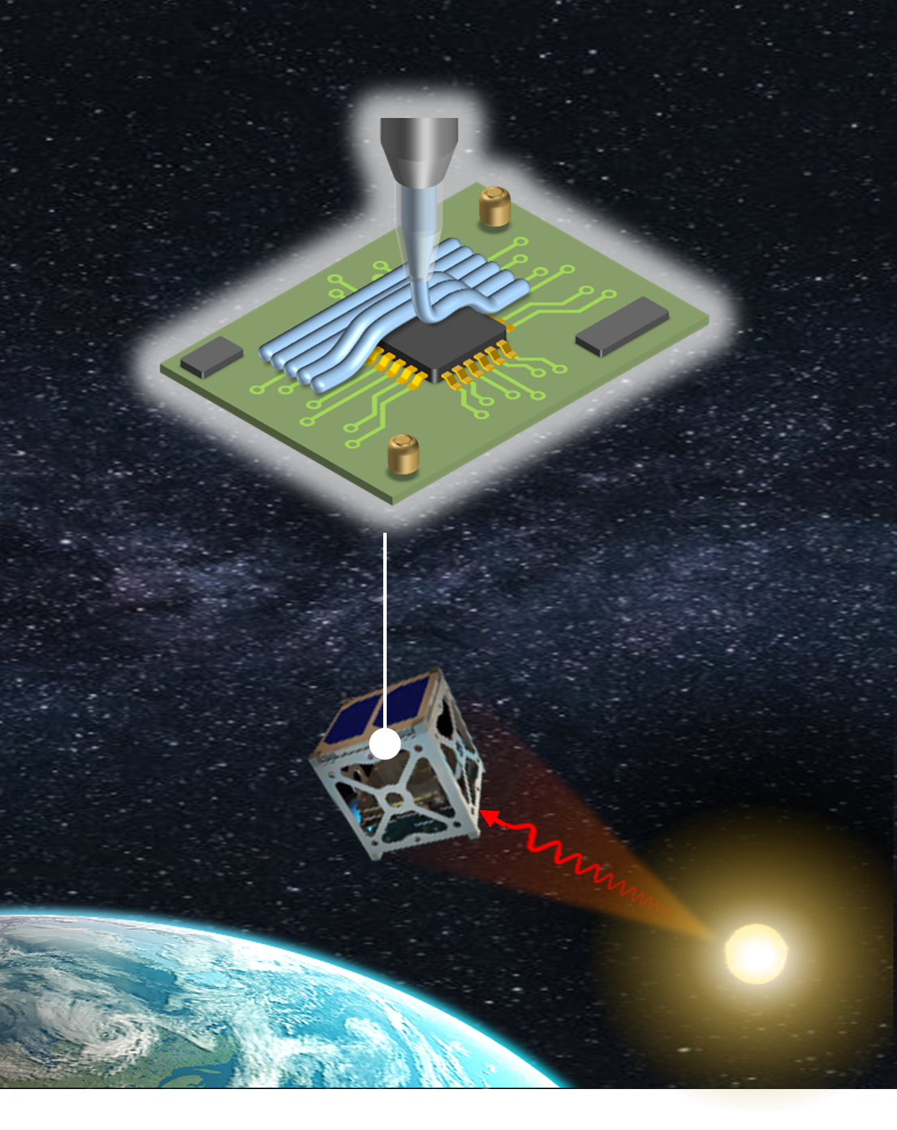 Radiation shielding of microelectronics via the additive manufacturing of nanocomposites