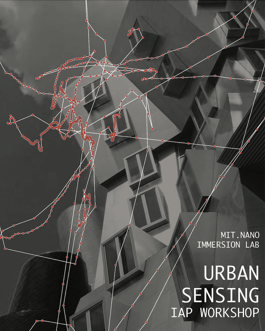 A poster advertising urban sensing