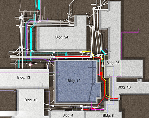 utility services map