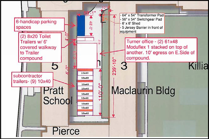 Main Lot map